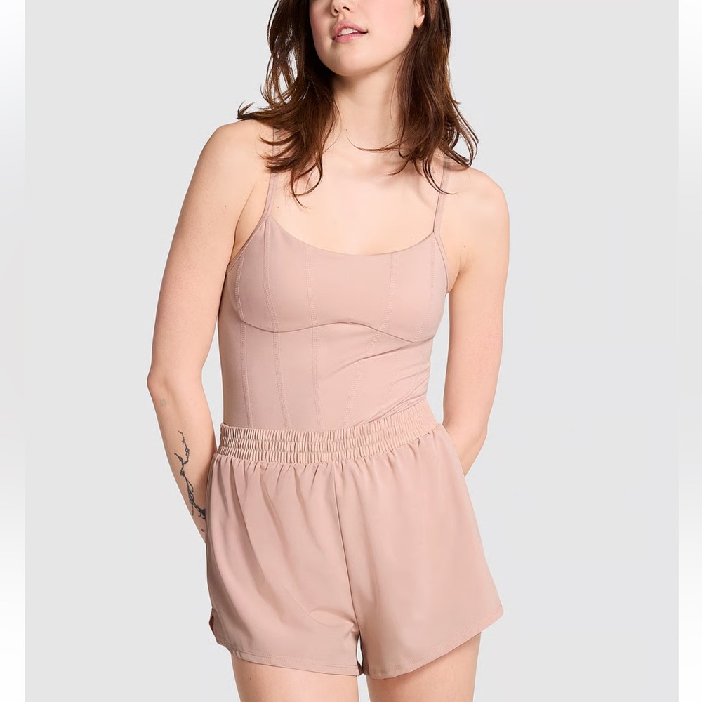 Victoria's Secret Dusty Rose Sleeveless Jumpsuit Romper